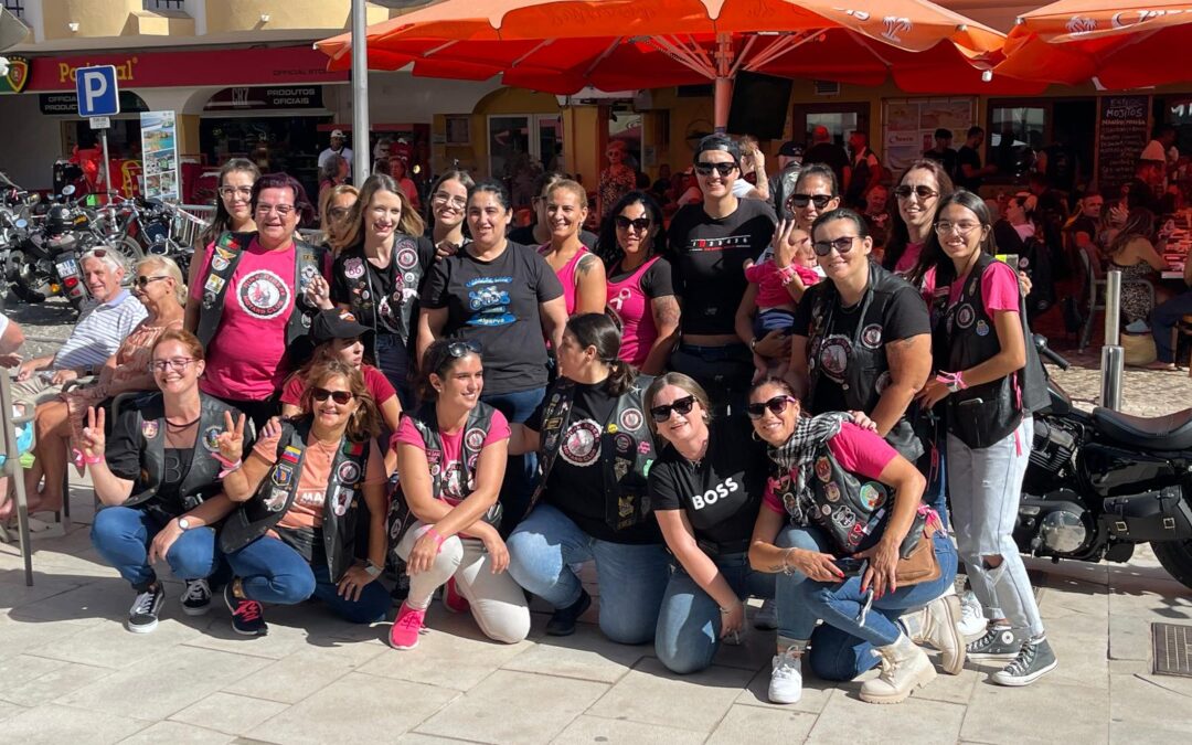 “Pink Riders Moto Club” ajudam a AOA