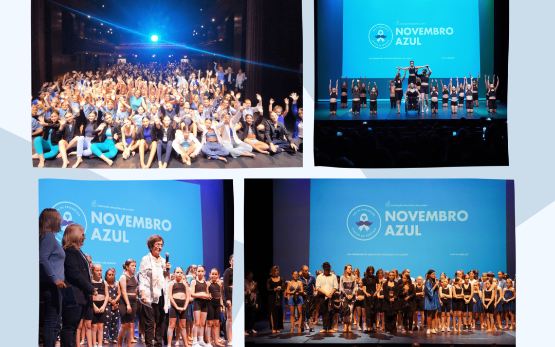 Espetáculo de Dança Solidário em Azul
