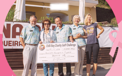 Chilli Boy: Torneio de Golfe de Caridade Angaria 16 Mil Euros para a Associação Oncológica do Algarve