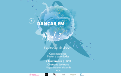 “Dançar em Azul” volta a subir ao palco do Cineteatro Louletano pela prevenção do cancro masculino