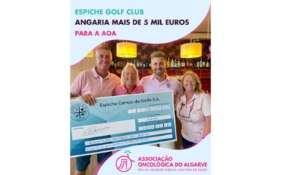 Espiche Golf Club angaria mais de 5 mil euros para a Associação Oncológica do Algarve